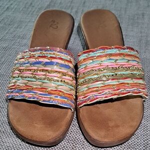 A2 By Aerosole Sandal Size 10M Multicolor